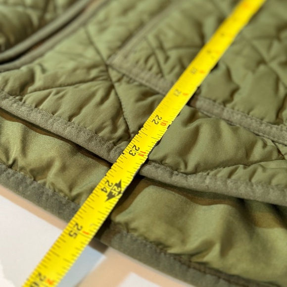 J. Crew Mercantile Quilted Puffy Vest Size M - Picture 5 of 9